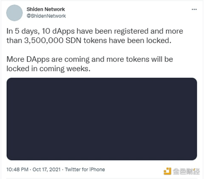 Shiden Network：DApp质押功能上线5天已有10个DApp注册 - 屯币呀