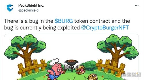 派盾：BURG合约存在漏洞，漏洞目前正在被利用 - 屯币呀