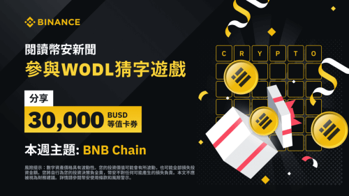 阅读币安新闻，参与WODL游戏，分享30,000 BUSD等值代金券（2022-08-29） - 屯币呀