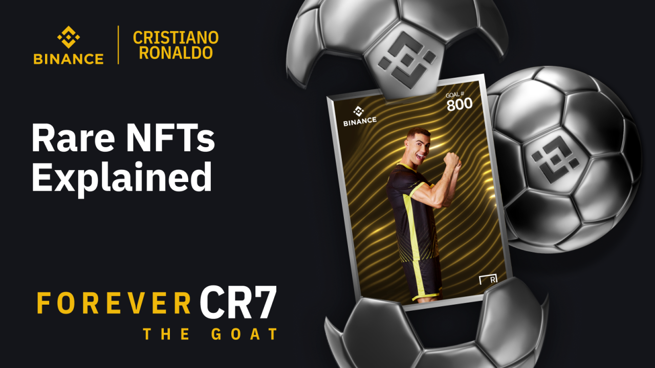 币安:ForeverCR7: The GOAT — 稀有级(R级)NFT介绍 - 屯币呀