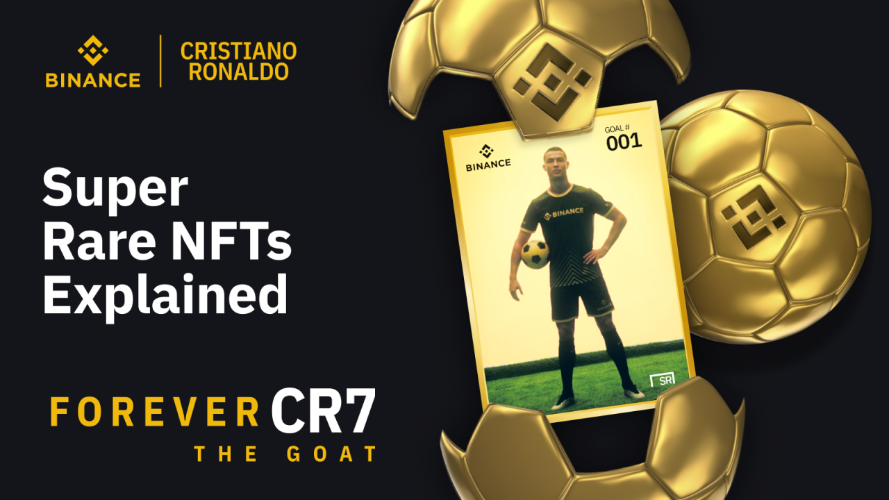 币安:ForeverCR7: The GOAT — 超级稀有级(SR级)NFT介绍 - 屯币呀