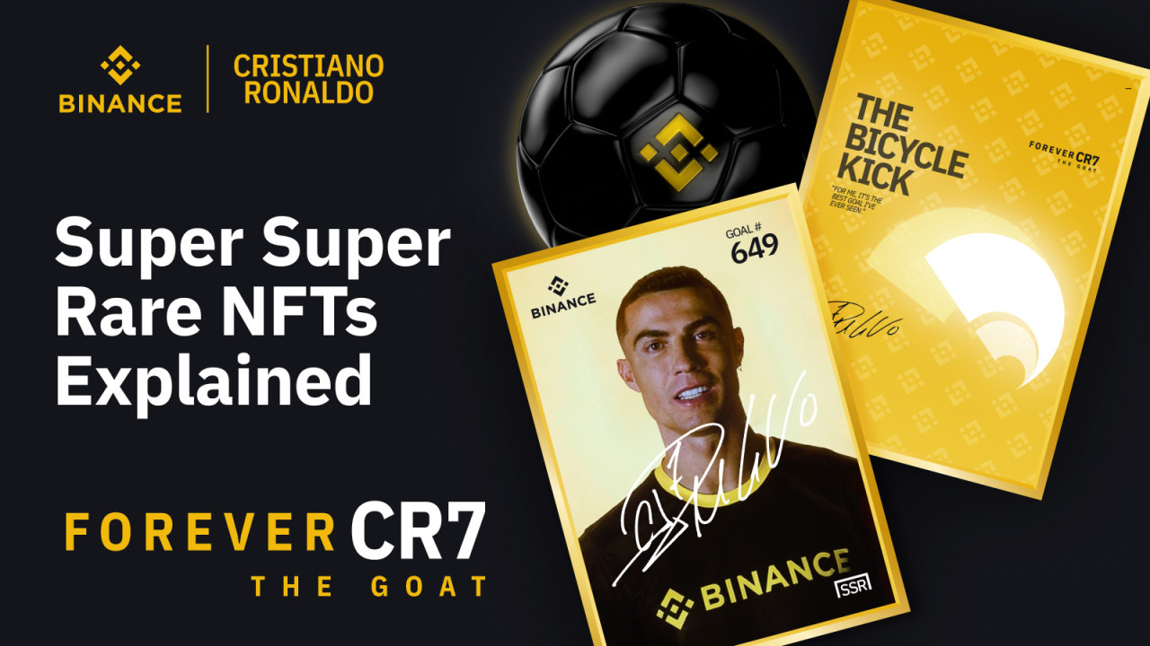 币安:ForeverCR7: The GOAT — 极度稀有(SSR级)NFT介绍 - 屯币呀
