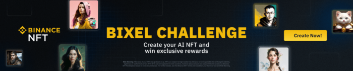 图片[2] - 币安Bixel：参加AI NFT生成器挑战赛，赚取BNB - 屯币呀