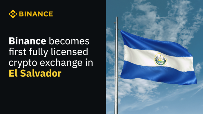 币安成为萨尔瓦多首家获得完全许可的加密资产交易所 - 屯币呀